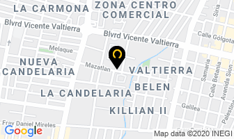 Mapa de Vidrios Saturno en León