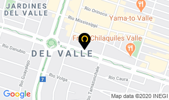 Mapa de Villa Amadeus Galerias en Monterrey