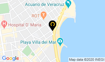 Mapa de Villa Del Mar en Veracruz