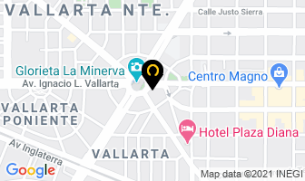 Mapa de Visatur S.a. De C.v. en Guadalajara