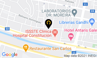 Mapa de Vision Comercial De Monterrey, S.a. De C.v. en Monterrey