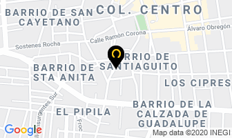 Mapa de Vitriproductos en Irapuato