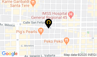 Mapa de Viva Alimentos en Guadalajara