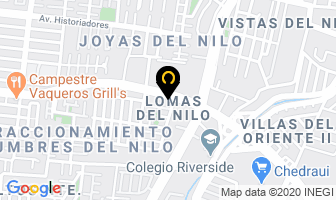 Mapa de Vivero Estrella en Guadalajara