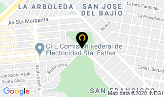 Mapa de Viveros Chabelo en Zapopan