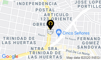 Mapa de Voltz Car Audio en Oaxaca de Juárez