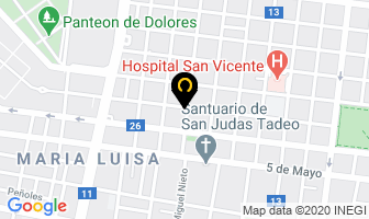 Mapa de Vox Publicidad en Monterrey