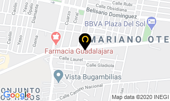 Mapa de Wolf's Adiestramiento Canino en Zapopan