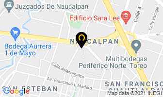 Mapa de Wyeth en Naucalpan de Juárez