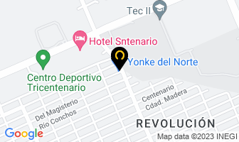 Mapa de Yonke Del Norte en Chihuahua