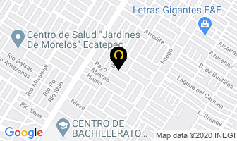 Mapa de Zapateria Diana en Ecatepec de Morelos
