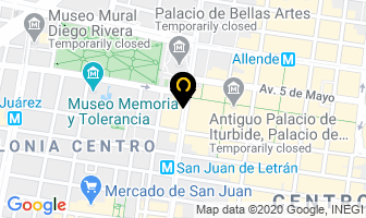 Mapa de Zapateria Libra Y Libra en Ciudad de Mexico