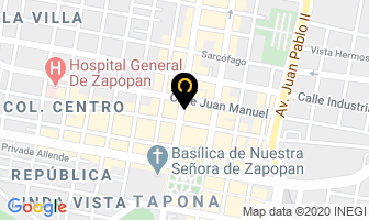 Mapa de Zapopan Escolar S.a De C.v en Zapopan