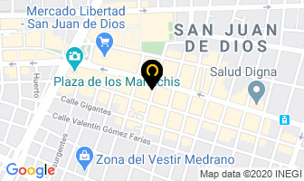 Mapa de Zepeda Fashion en Guadalajara