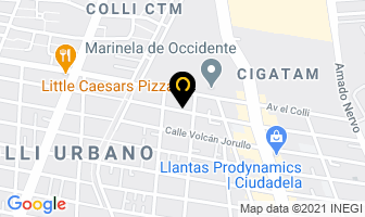 Mapa de Ziptop, S.a. De C.v. en Guadalajara