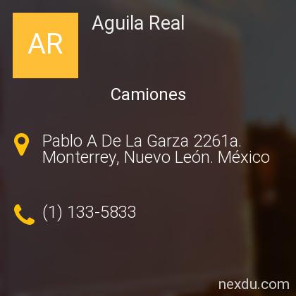 Aguila Real en Moderna, Monterrey - Teléfonos y Dirección