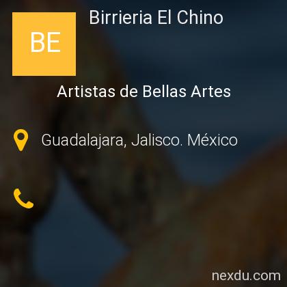 Birrieria El Chino en Morelos, Guadalajara - Teléfonos y Dirección