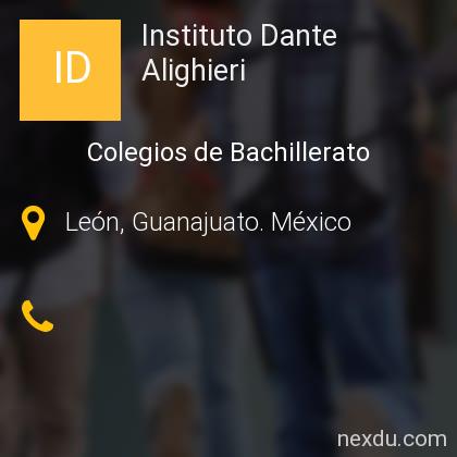 Instituto Dante Alighieri en Centro Le n Tel fonos y Direcci n