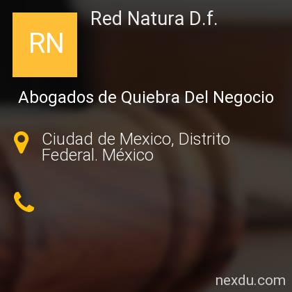Red Natura . en Ciudad de Mexico - Teléfonos y Dirección