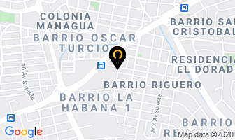 Mapa de 7 Maravillas en Managua