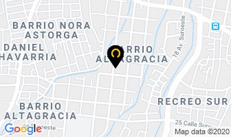 Mapa de Ac Producciones en Managua