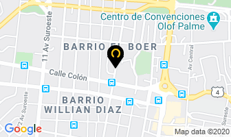 Mapa de Acril-car en Managua