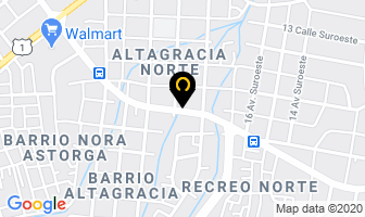 Mapa de Acuario Rajini en Managua