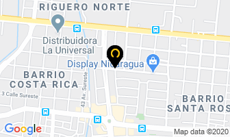 Mapa de Aerocargo en Managua