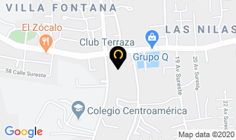 Mapa de Aganorsa en Managua