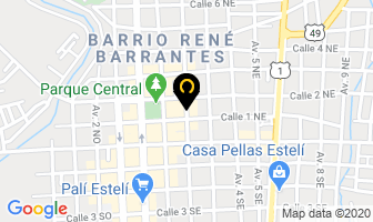 Mapa de Agua Roca en Estelí