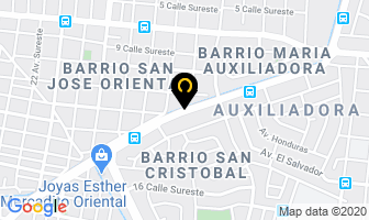 Mapa de Aguilera & Cia Ltda en Managua