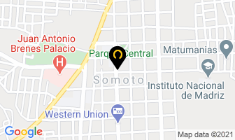 Mapa de AlcaldÍa Municipal en Somoto