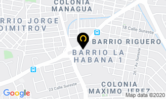Mapa de Alvia Comercial S.a. en Managua