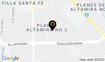 Mapa de Apart Hotel Rdg en Managua