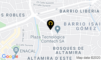Mapa de Apsa en Managua