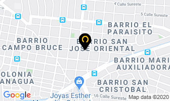 Mapa de Armesa en Managua