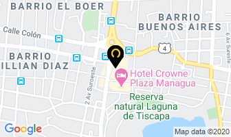 Mapa de Artenativa en Managua