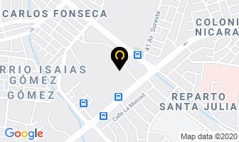 Mapa de Artesanias Norma en Managua