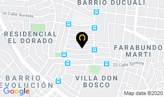 Mapa de Articulos Medicos en Managua