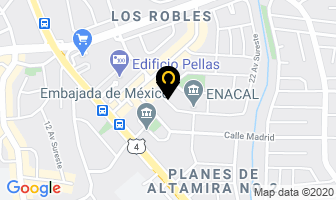 Mapa de Asados DoÑa Tania en Managua