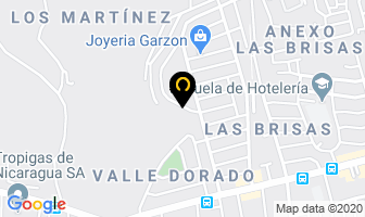 Mapa de Astacio Alberto Ing en Managua