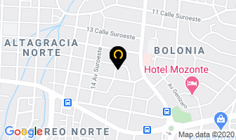 Mapa de Audio Video Profesional en Managua