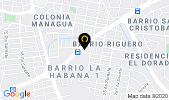 Mapa de Auto Cam en Managua