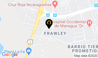 Mapa de Auto Hotel Casanova en Managua