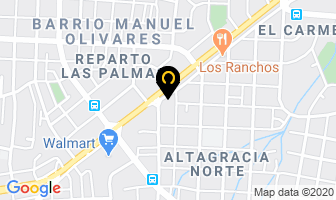 Mapa de Auto Nica, S.a. en Managua