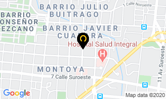 Mapa de Auto Partes Reyes en Managua