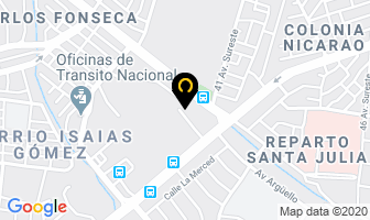 Mapa de Auto Sonido en Managua