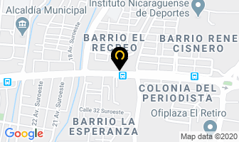 Mapa de Autos Union en Managua