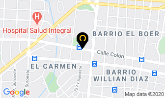 Mapa de Balineras Cora en Managua