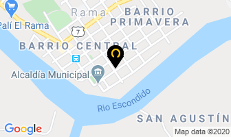 Mapa de Bancentro en El Rama